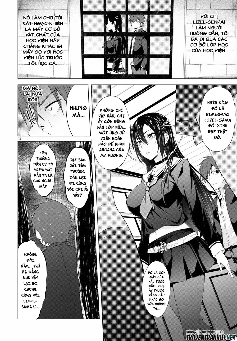 Maou Gakuen No Hangyakusha Nettruyen ZZZ Chương 5 Page 25