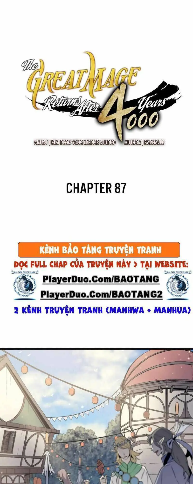 Sự Trở Lại Của Pháp Sư Vĩ Đại Sau 4000 Năm Nettruyen ZZZ Chương 87 Page 1