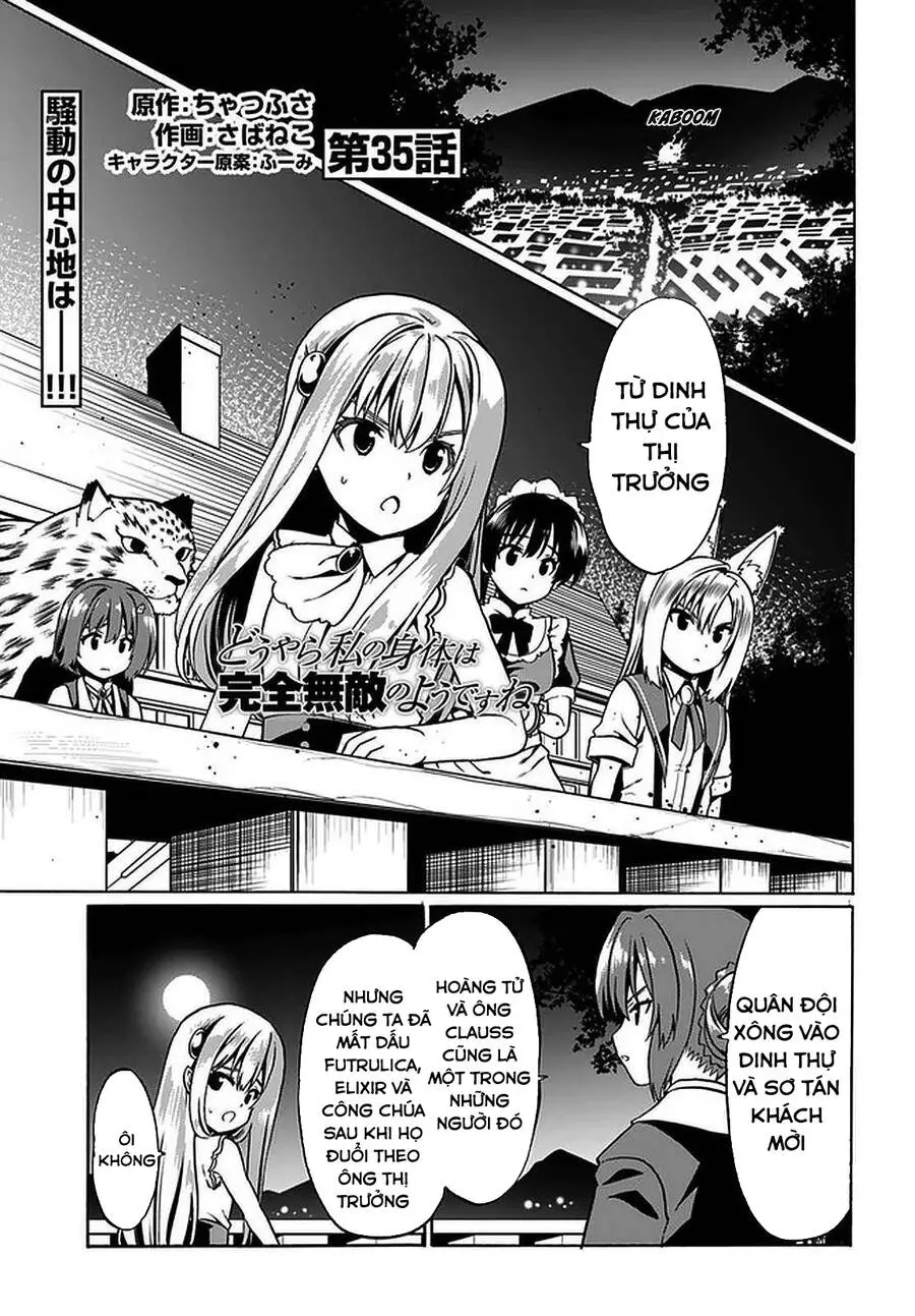 Douyara Watashi No Karada Wa Kanzen Muteki No You Desu Ne Nettruyen ZZZ Chương 35 Page 2