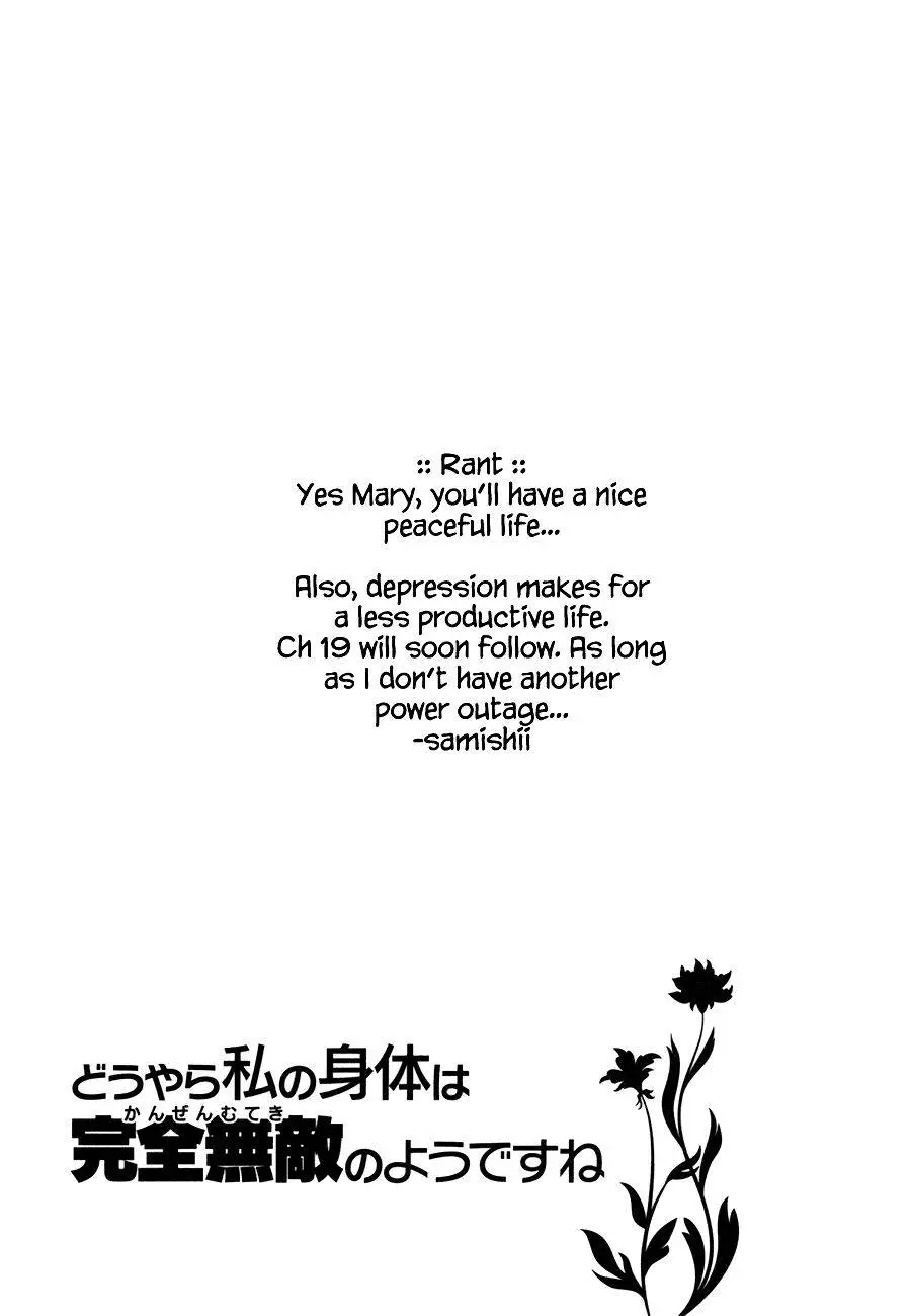 Douyara Watashi No Karada Wa Kanzen Muteki No You Desu Ne Nettruyen ZZZ Chương 18.5 Page 15