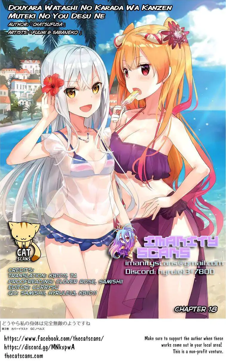 Douyara Watashi No Karada Wa Kanzen Muteki No You Desu Ne Nettruyen ZZZ Chương 18.5 Page 16