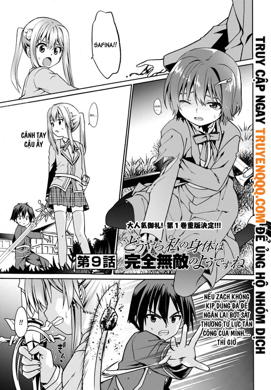 Douyara Watashi No Karada Wa Kanzen Muteki No You Desu Ne Nettruyen ZZZ Chương 9.1 Page 2