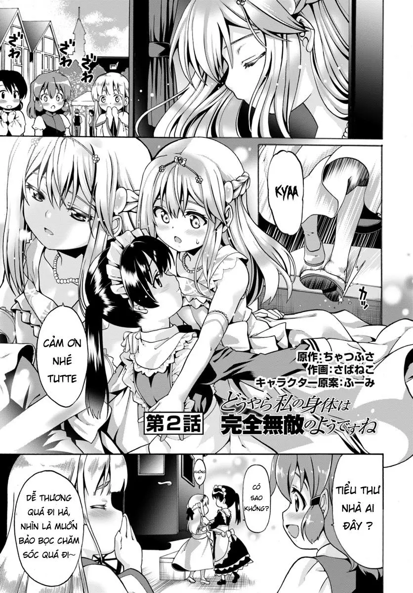 Douyara Watashi No Karada Wa Kanzen Muteki No You Desu Ne Nettruyen ZZZ Chương 2 Page 1