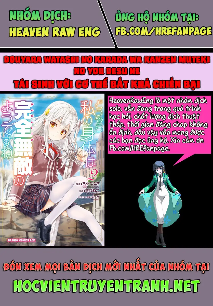 Douyara Watashi No Karada Wa Kanzen Muteki No You Desu Ne Nettruyen ZZZ Chương 6 Page 2