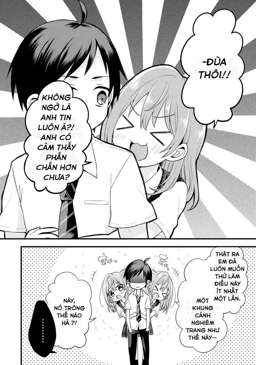 My Friend&#39;s Little Sister Is Only Annoying To Me Nettruyen ZZZ Chương 1.3 Page 11