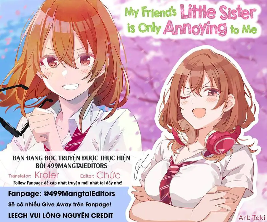 My Friend&#39;s Little Sister Is Only Annoying To Me Nettruyen ZZZ Chương 2 Page 37