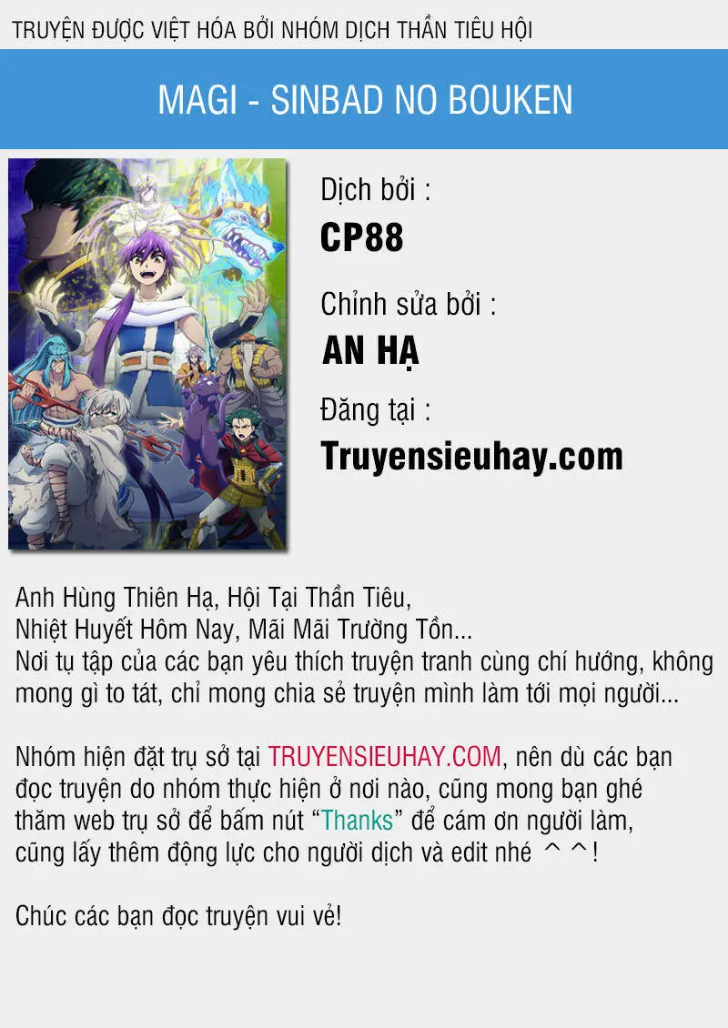 Sinbad No Bouken Nettruyen ZZZ Chương 135 Page 1