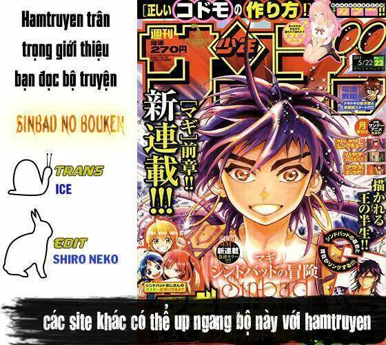 Sinbad No Bouken Nettruyen ZZZ Chương 71 Page 1