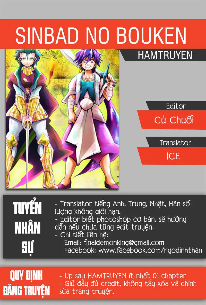 Sinbad No Bouken Nettruyen ZZZ Chương 88 Page 1