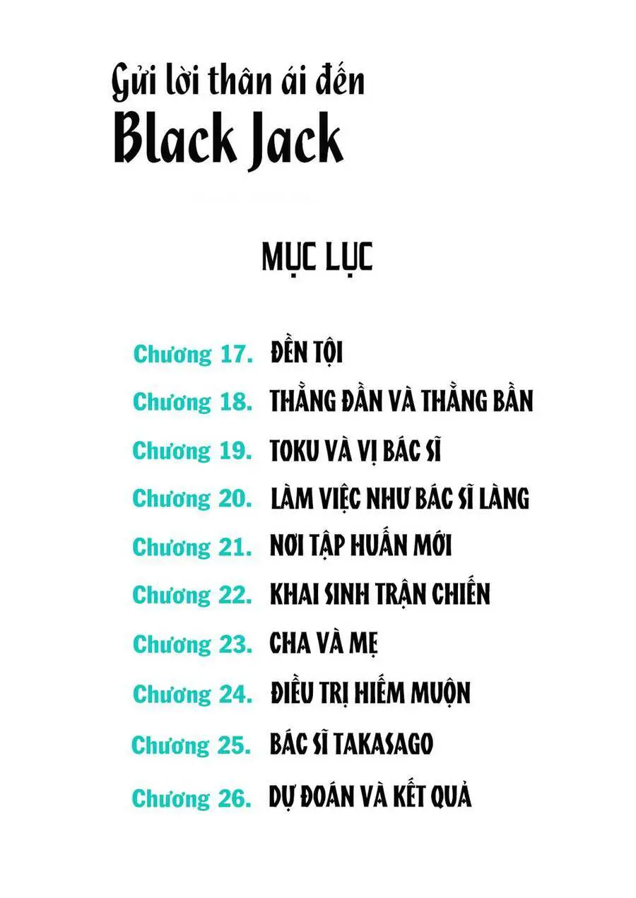 Give My Regards To Black Jack Nettruyen ZZZ Chương 17 Page 3