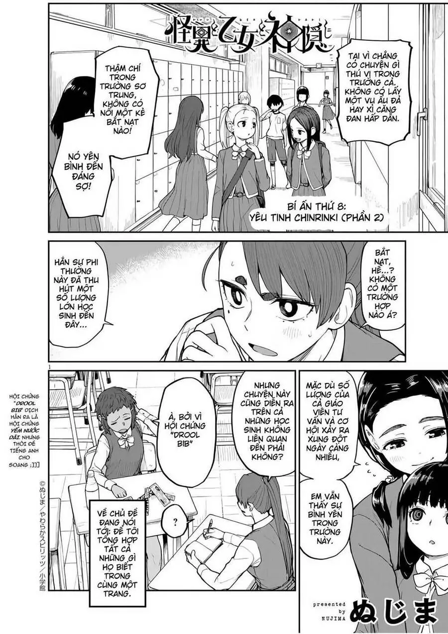 Kaii To Otome To Kamigakushi Nettruyen ZZZ Chương 8 Page 1