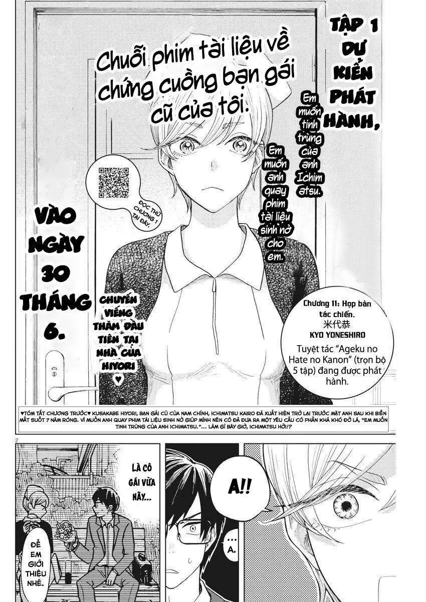 Chuỗi Phim Tài Liệu Về Chứng Cuồng Bạn Gái Cũ Của Tôi. Nettruyen ZZZ Chương 11 Page 2
