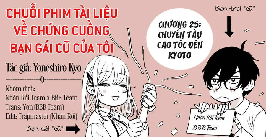 Chuỗi Phim Tài Liệu Về Chứng Cuồng Bạn Gái Cũ Của Tôi. Nettruyen ZZZ Chương 25 Page 23