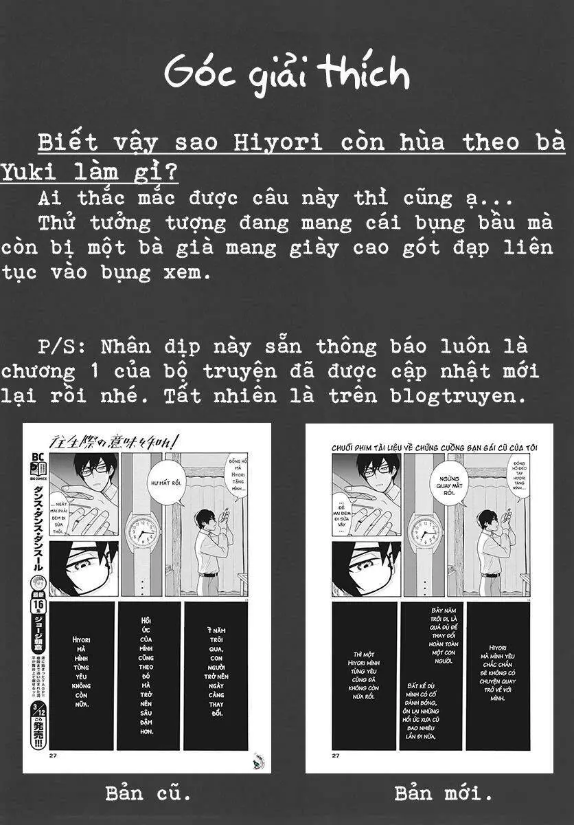 Chuỗi Phim Tài Liệu Về Chứng Cuồng Bạn Gái Cũ Của Tôi. Nettruyen ZZZ Chương 49 Page 26