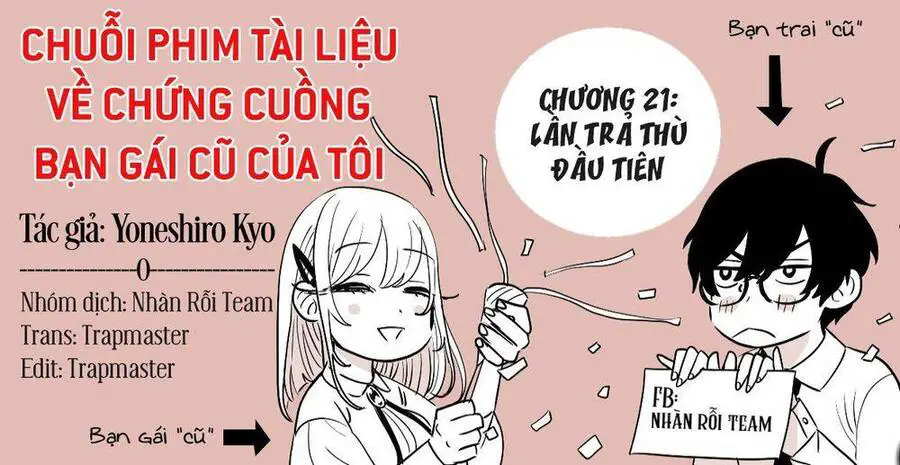 Chuỗi Phim Tài Liệu Về Chứng Cuồng Bạn Gái Cũ Của Tôi. Nettruyen ZZZ Chương 21 Page 23