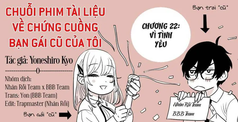 Chuỗi Phim Tài Liệu Về Chứng Cuồng Bạn Gái Cũ Của Tôi. Nettruyen ZZZ Chương 22 Page 27