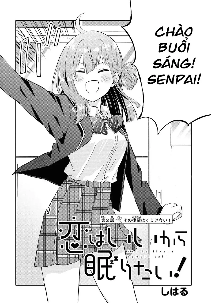 Koi Wa Iikara Nemuritai! Nettruyen ZZZ Chương 2 Page 4