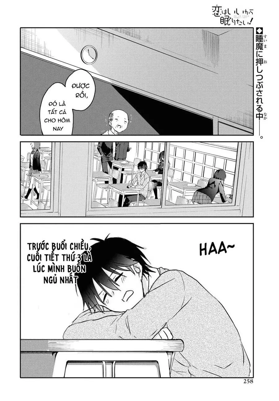 Koi Wa Iikara Nemuritai! Nettruyen ZZZ Chương 4 Page 3