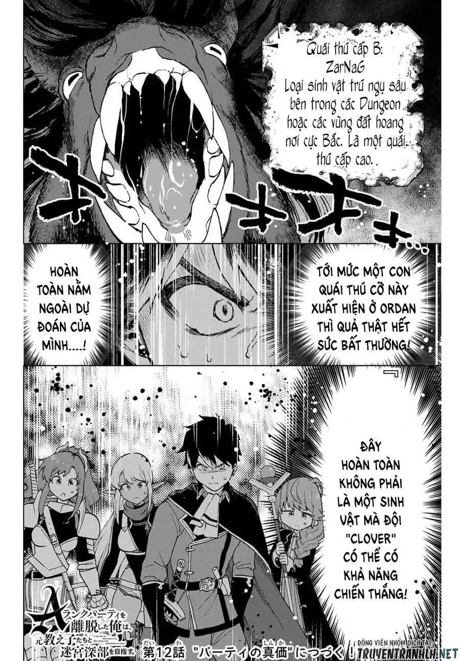 A Rank Party Wo Ridatsu Shita Ore Wa, Moto Oshiego Tachi To Meikyuu Shinbu Wo Mezasu Nettruyen ZZZ Chương 11 Page 14
