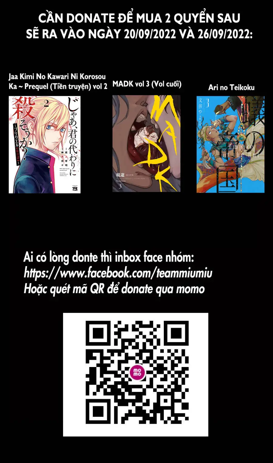 Shokuryou Jinrui Re: Starving Re:velation Nettruyen ZZZ Chương 38 Page 1