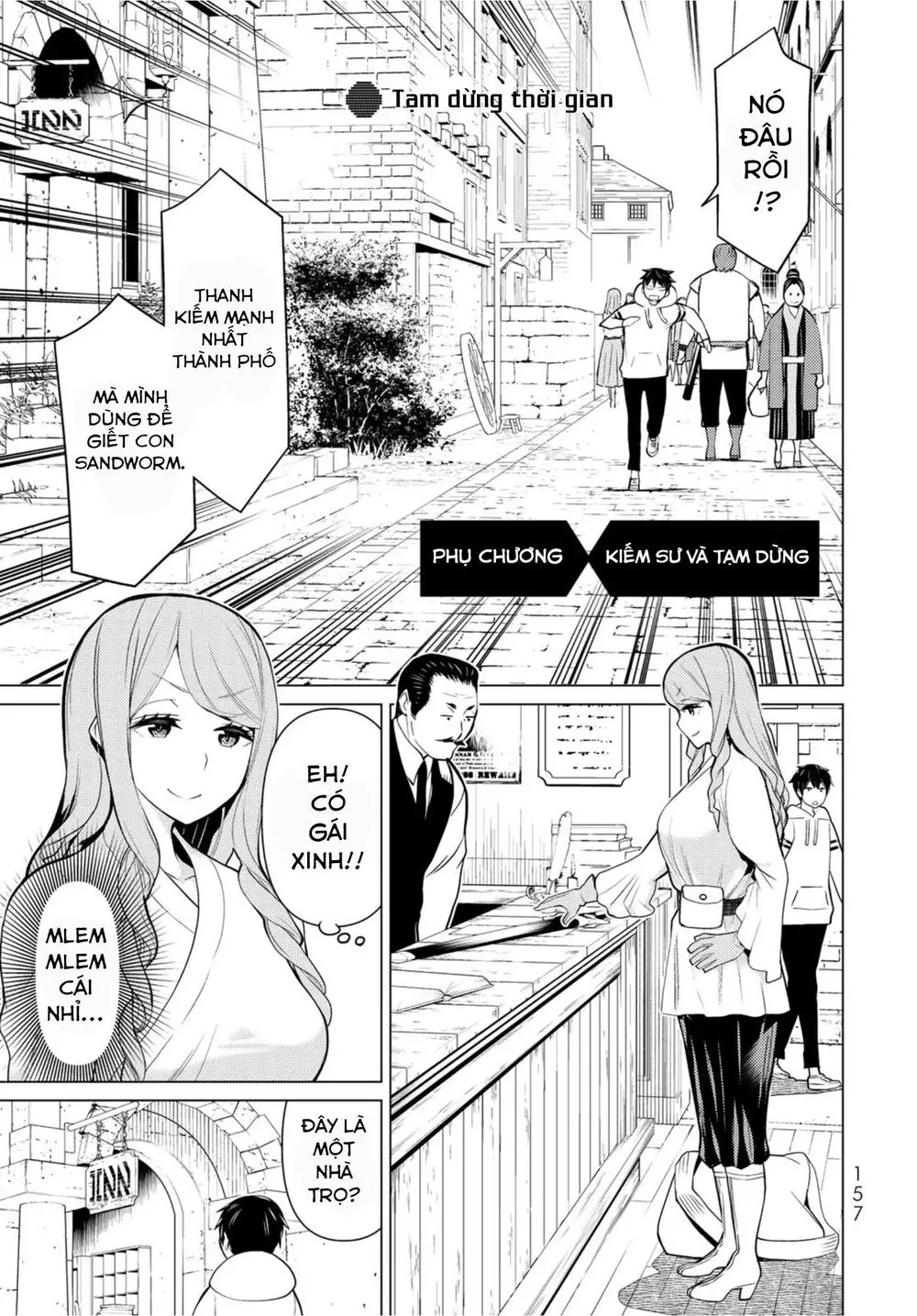 Jikan Teishi Yuusha Nettruyen ZZZ Chương 3.5 Page 2