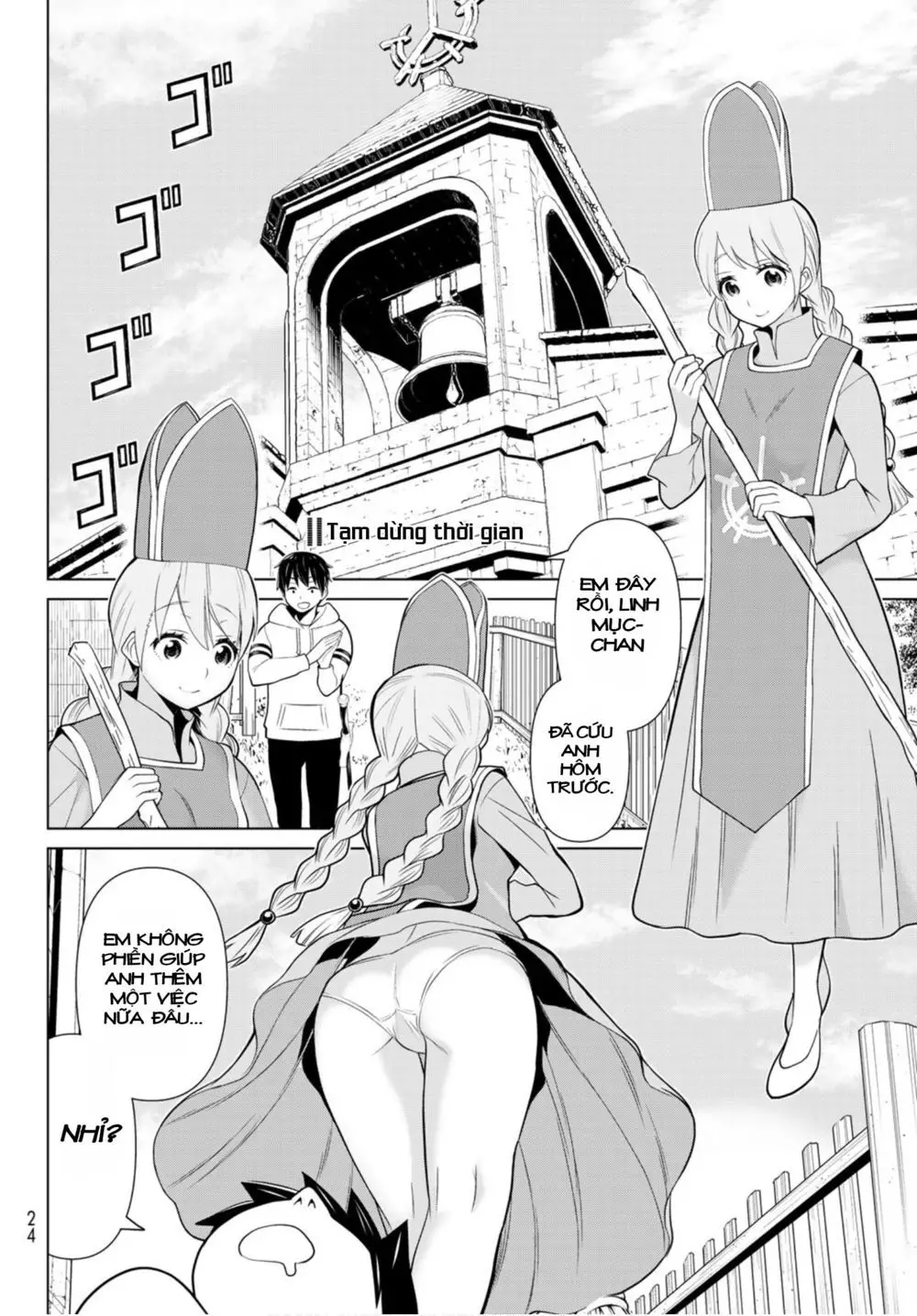 Jikan Teishi Yuusha Nettruyen ZZZ Chương 8 Page 12
